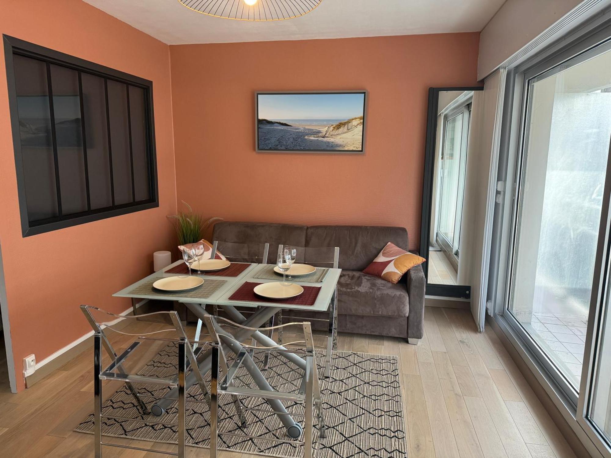 Chez Tonton, Studio Cabine Au Calme Avec Parking Le Touquet Eksteriør bilde
